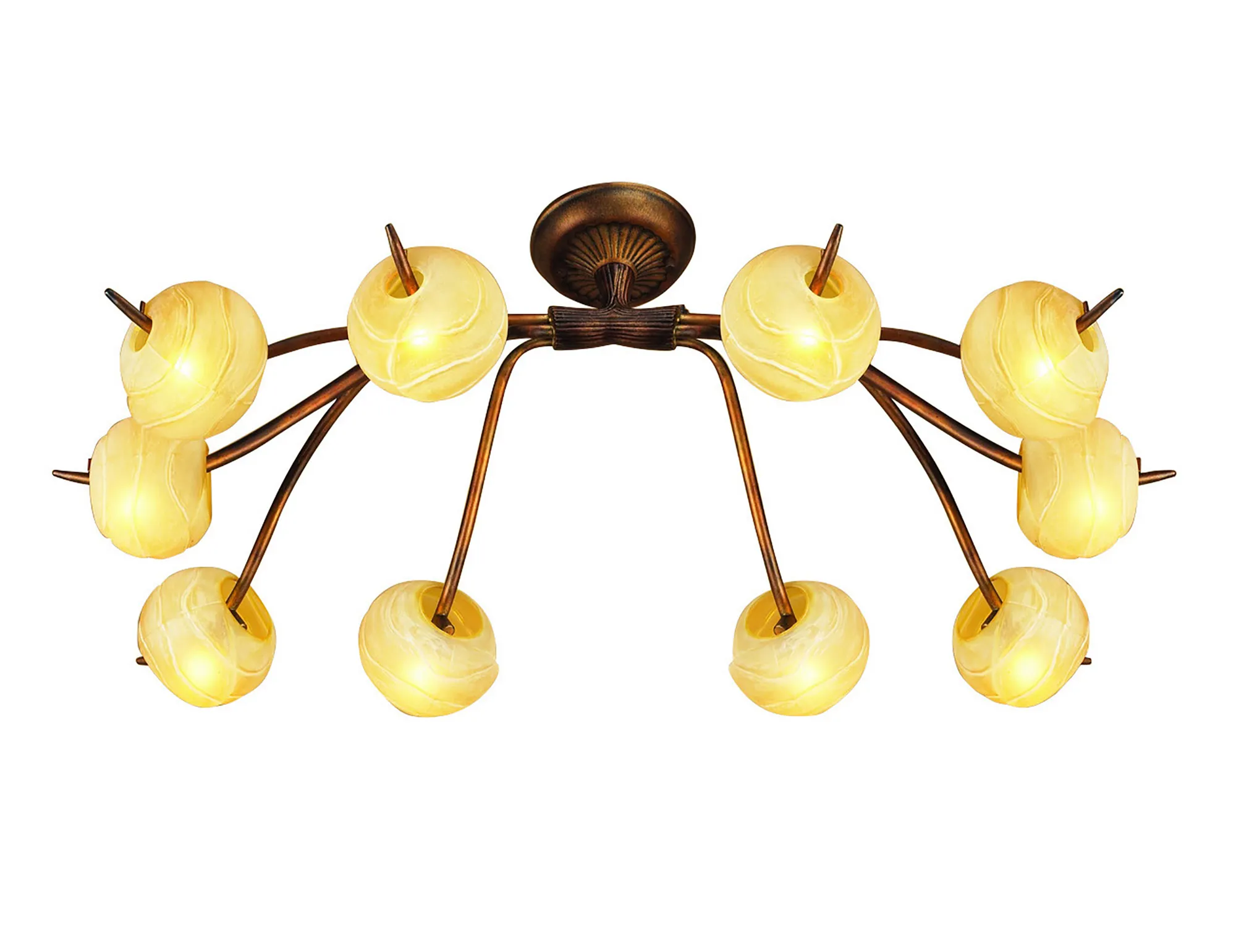 Wave Ceiling Lights Mantra Multi Arm Fittings Wave Ceiling Lights Mantra Multi Arm Fittings